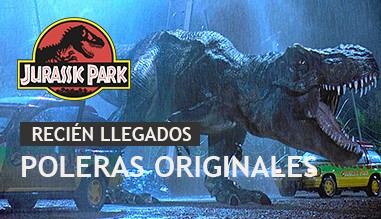 Nuevas poleras de Jurassic Park